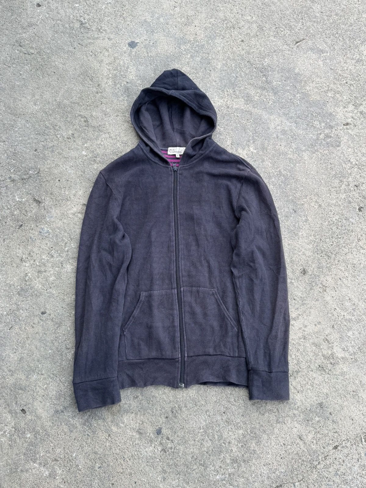 Hysteric Glamour Next Standard Hoodie Striped Shadow Waxed Japanese Styled Size US M / EU 48-50 / 2 - 1 Thumbnail