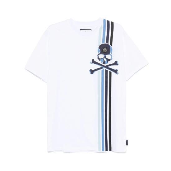 Philipp Plein PHILIPP PLEIN Men T-Shirts MTK8111 PJY002N 0108 WHITE Size US XXL / EU 58 / 5 - 1 Thumbnail