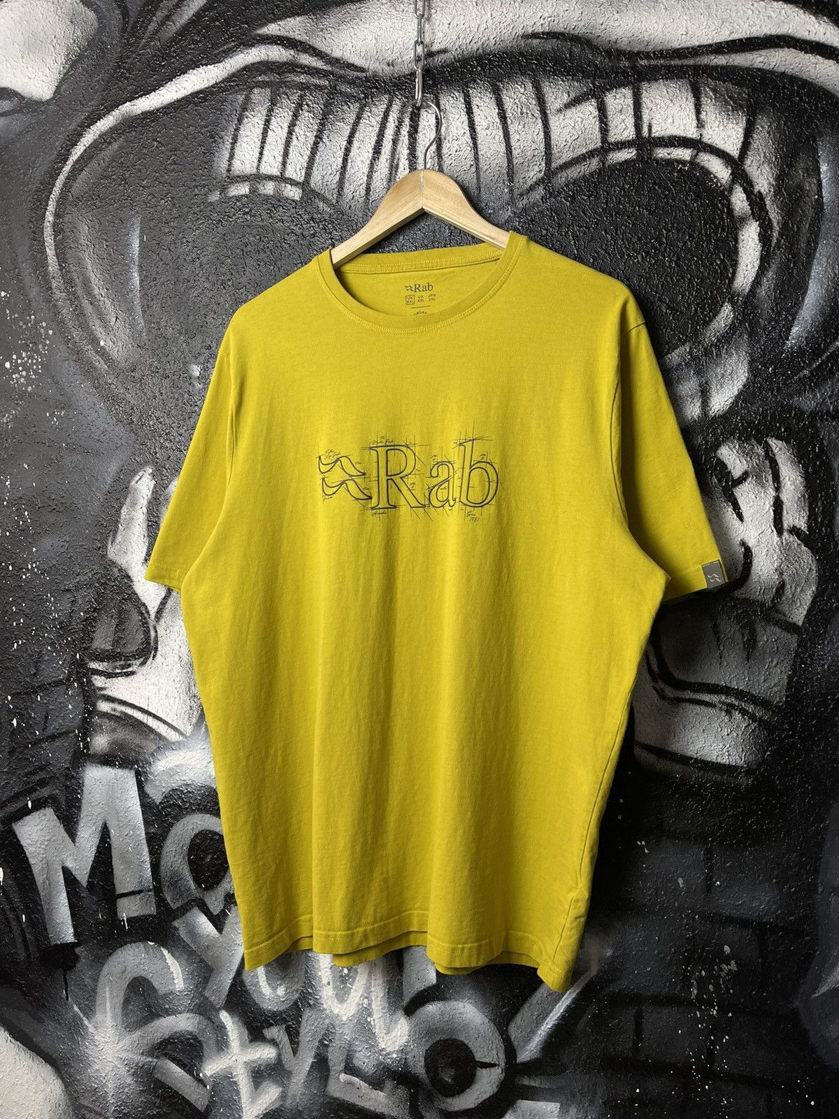 Rab Rab Organic Cotton Stance Sketch Logo T-Shirt Men’s Size XXL Size US XXL / EU 58 / 5 - 1 Thumbnail