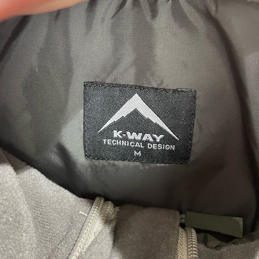 K-Way RARE! K-Way Antares Beige Grey 3 in 1 Jacket Size M Size US M / EU 48-50 / 2 - 8 Thumbnail