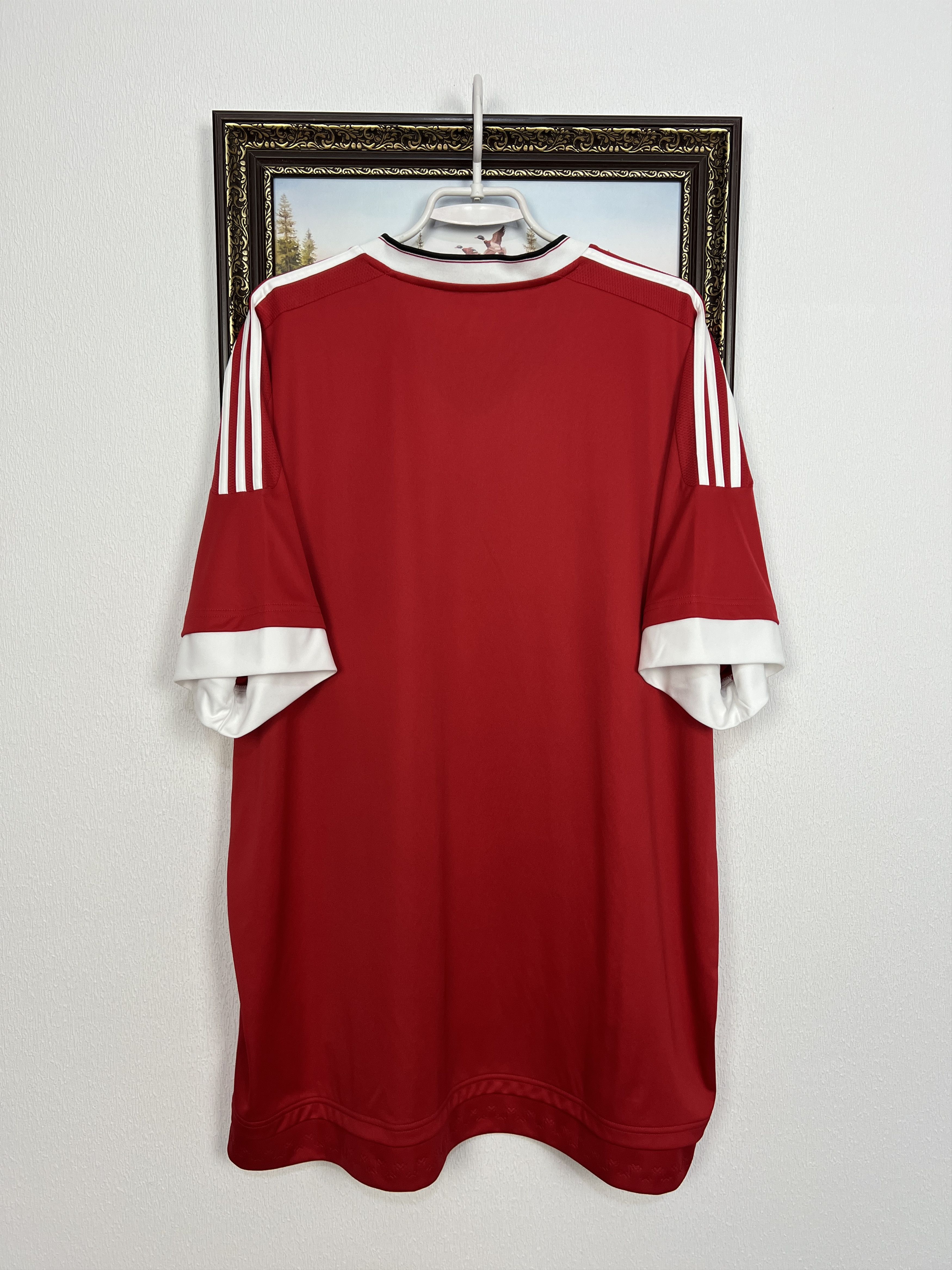 Adidas Manchester United football shirt Soccer Jersey Trikot 3XL Size US XXL / EU 58 / 5 - 8 Thumbnail