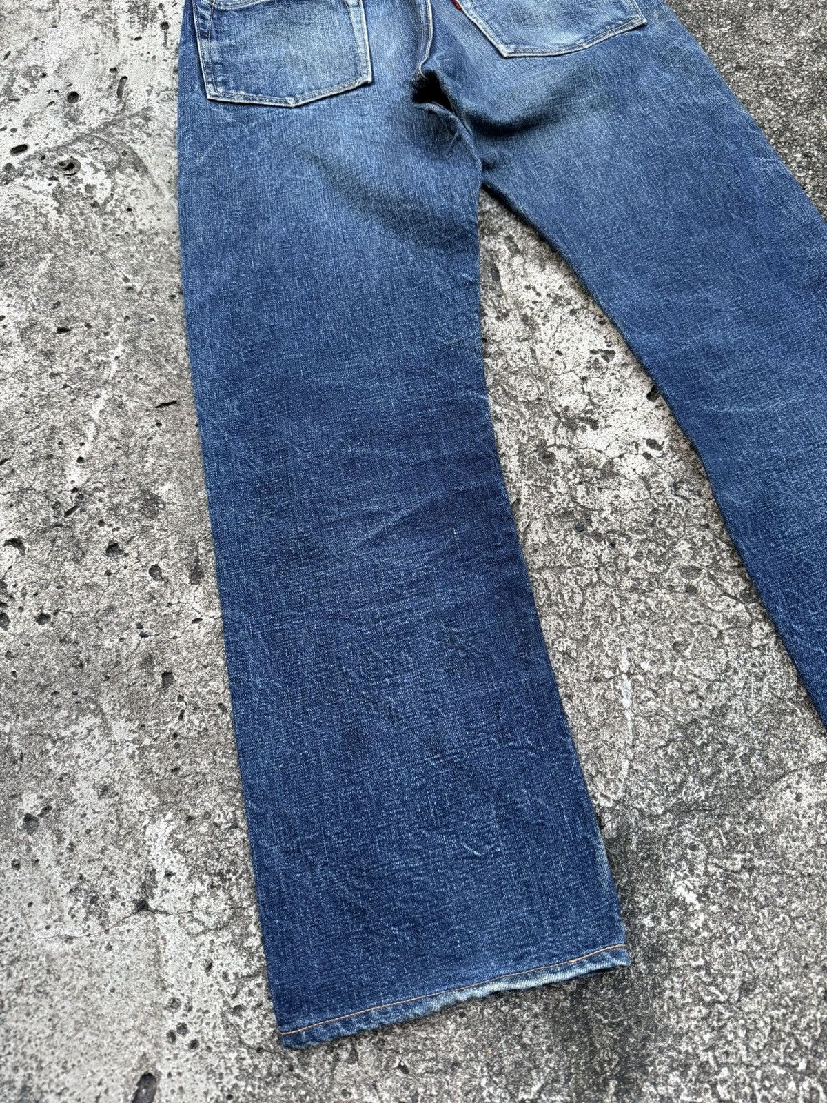 Denime Denime Made In Japan Redline Selvedge Clawmark Denim Jeans Size US 27 - 19 Thumbnail