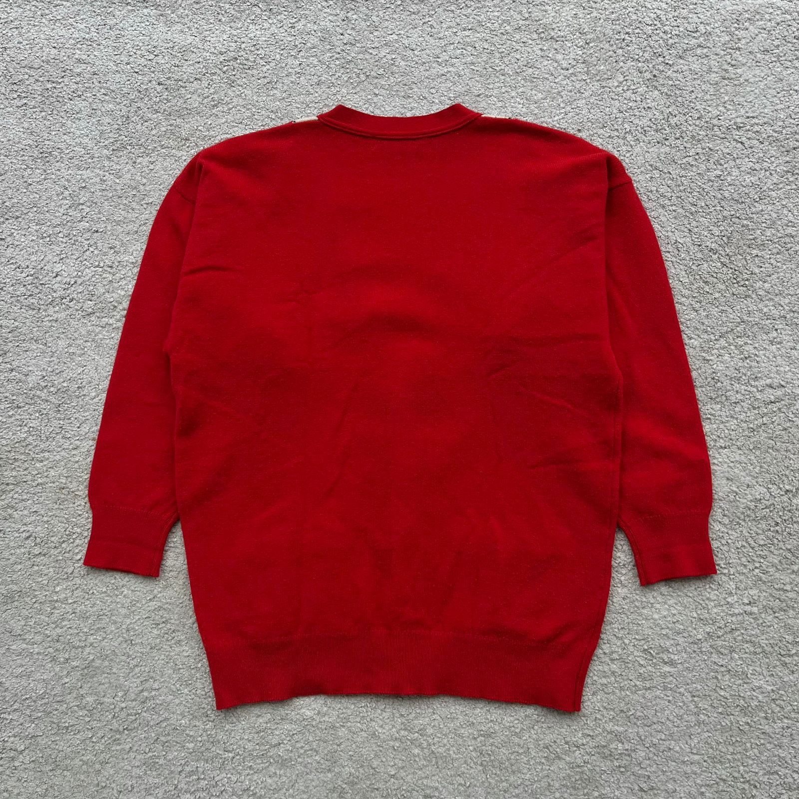 Burberry Vintage 80s 90s Burberrys Wool Cardigan Sweater Size US XL / EU 56 / 4 - 8 Thumbnail