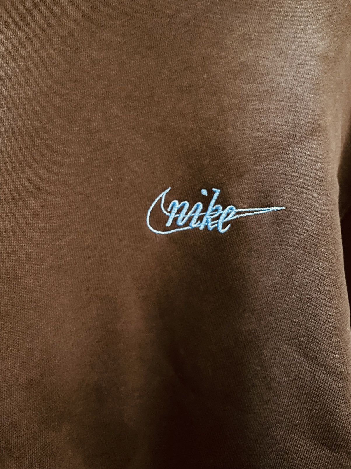 Nike × Vintage 🦍NIKE VINTAGE BASIC LOGO BLACK SWEATSHIRT🦍 Size US XL / EU 56 / 4 - 2 Thumbnail