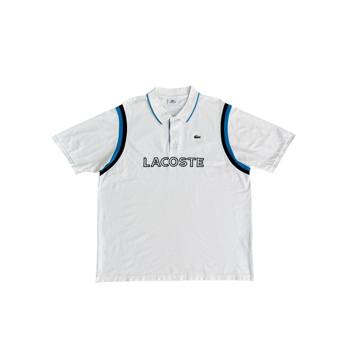 Lacoste × Vintage Vintage Lacoste Sport Embroidere Logo Polo Shirt Size 8 (XL) Size US XL / EU 56 / 4 - 1 Thumbnail