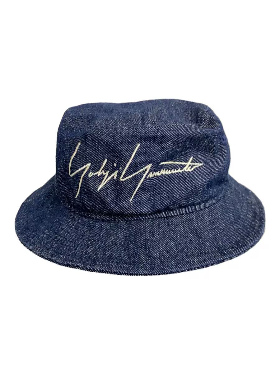 Yohji Yamamoto Embroidered Logo Denim Bucket Hat Size ONE SIZE - 1 Thumbnail