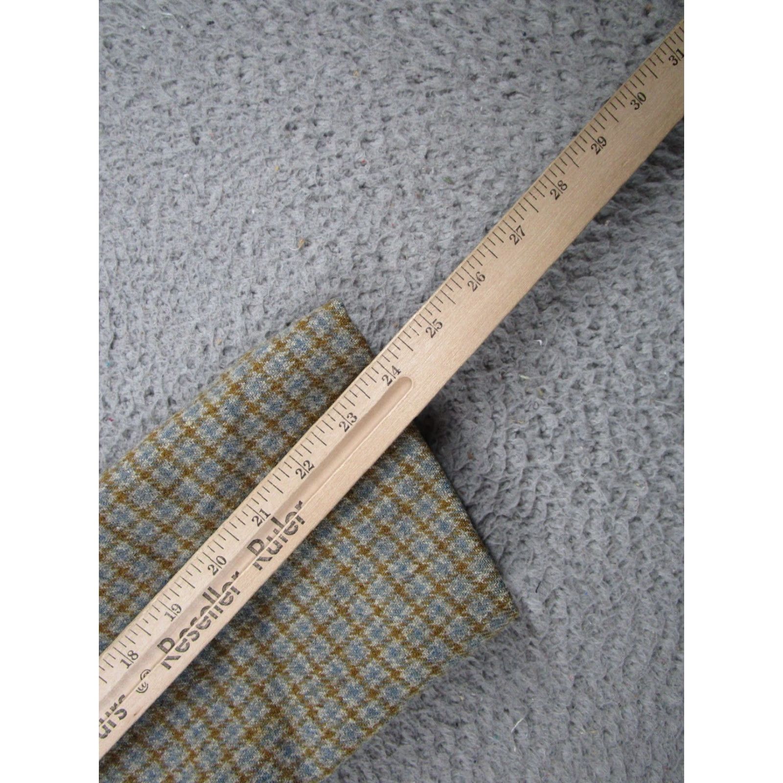 Vintage VINTAGE Woolrich Jacket Wool Tweed Herringbone Button-Up Beiges 44 Mens Regular Coat/Blazer Includes Lined Pockets Wool Fur-Lined? Size 44R - 7 Thumbnail