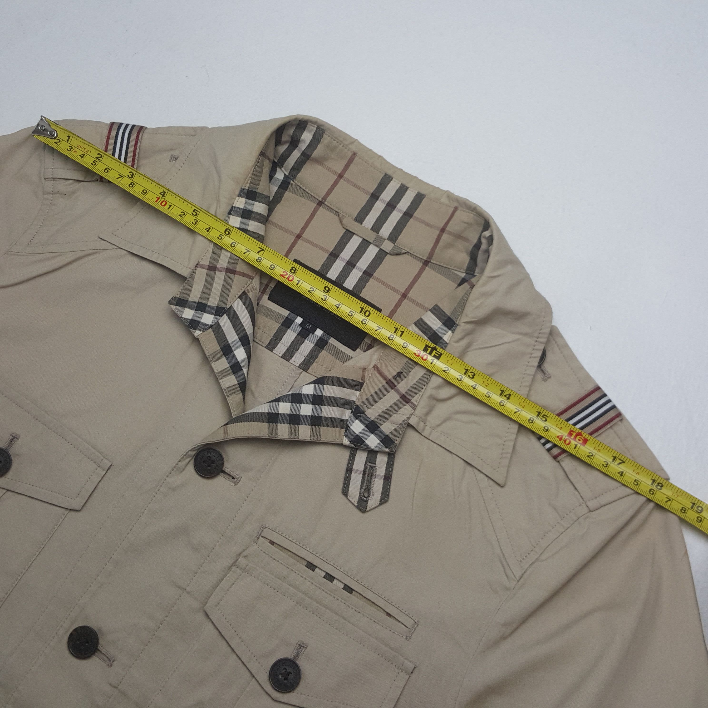 Burberry Vintage Burberry Nova Check Long Shirt Button Up C319N32 Size US L / EU 52-54 / 3 - 6 Thumbnail