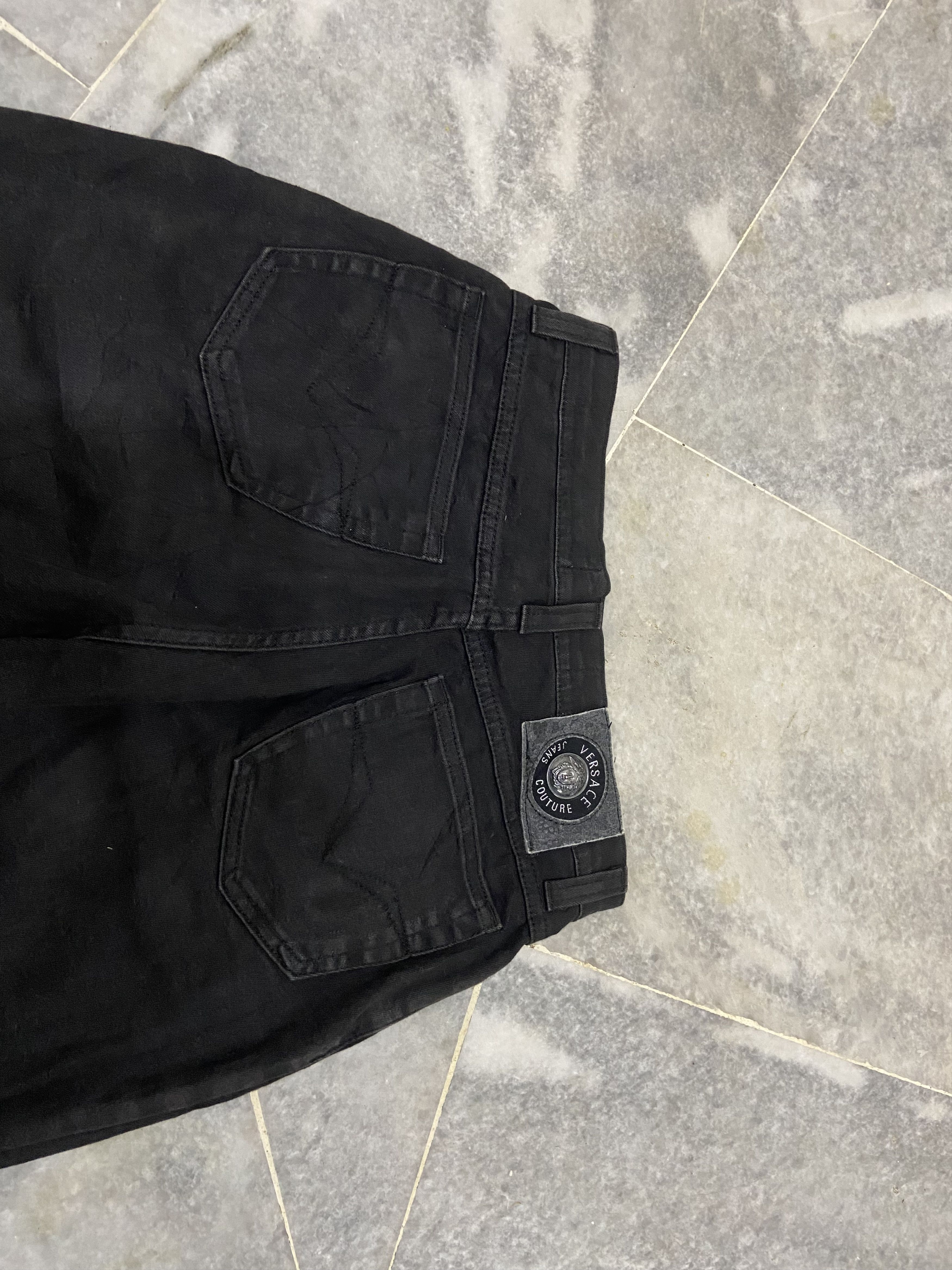 Versace Versace Jeans Couture Super Black jeans Size US 29 - 8 Thumbnail