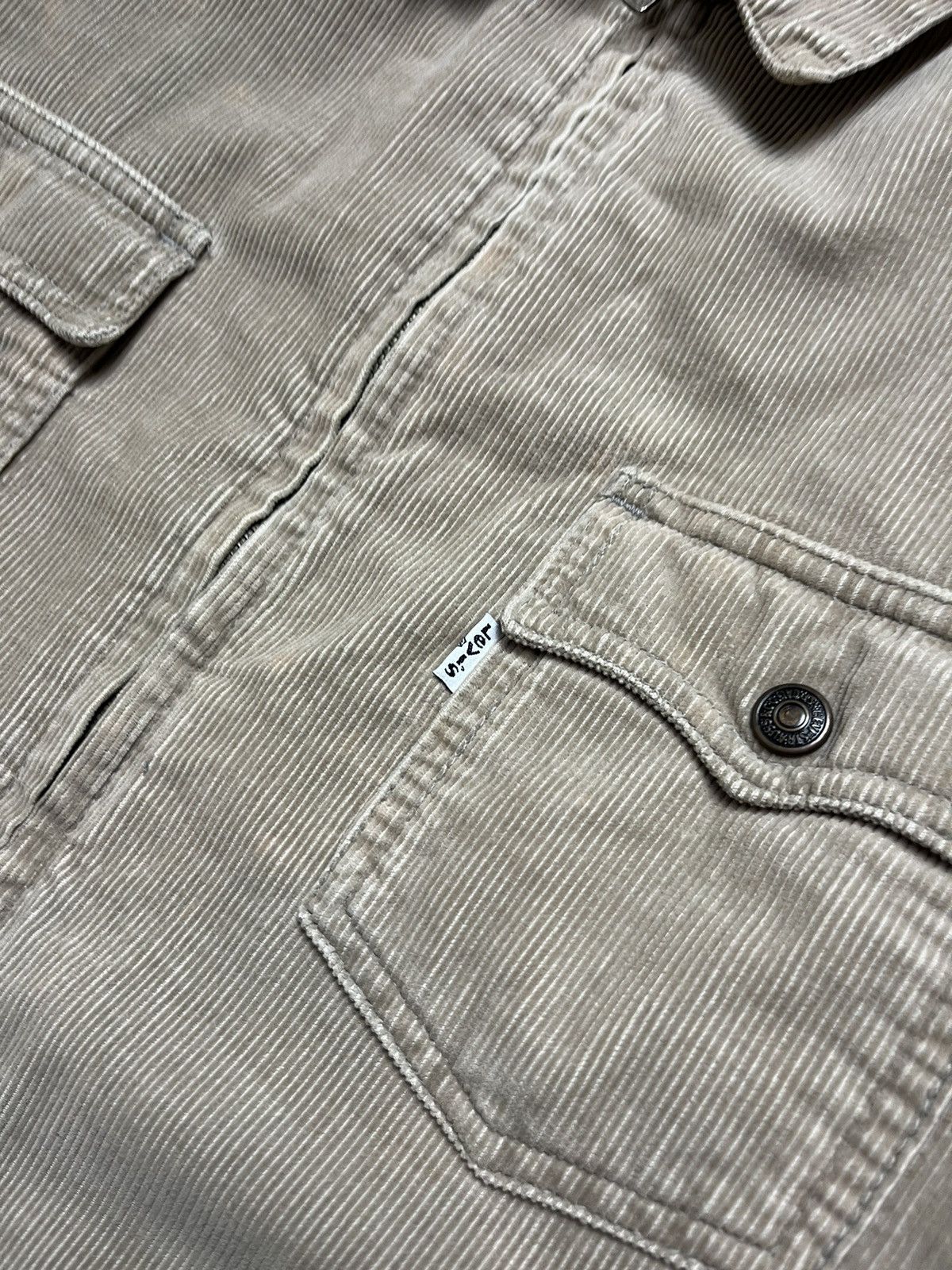 Levi's × Levi's Vintage Clothing × Vintage Vintage 90’s white Levi’s Jackets Size US M / EU 48-50 / 2 - 4 Thumbnail