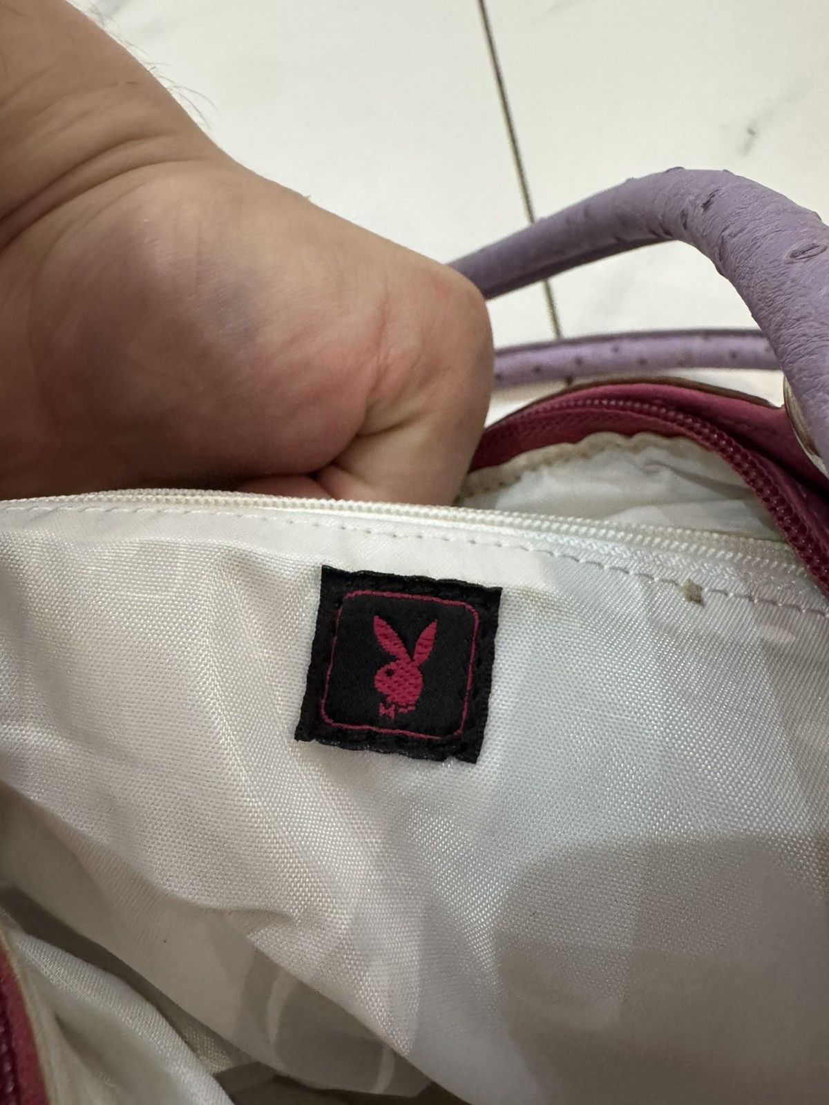 Playboy Vintage Y2K Playboy Monogram Bag 2000s Size ONE SIZE - 5 Thumbnail
