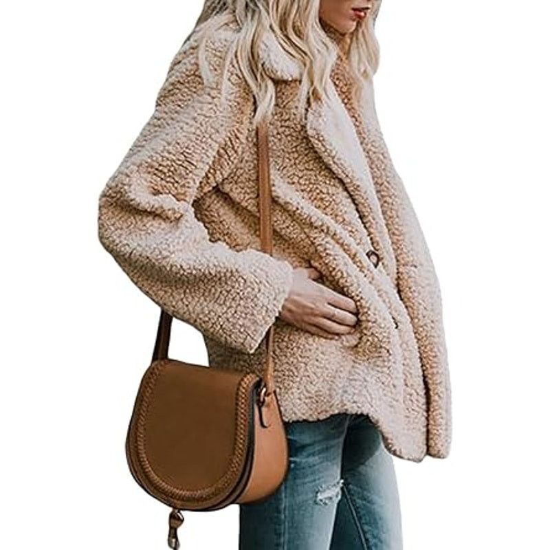 Other Dokotoo Womens Fashion 2024 Casual Female Warm Solid Oversiz Size S / US 4 / IT 40 - 3 Thumbnail