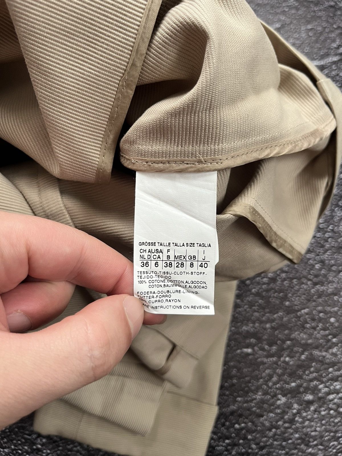 Max Mara Max Mara Studio Beige Blazer Jacket Red Label Size M / US 6-8 / IT 42-44 - 9 Thumbnail