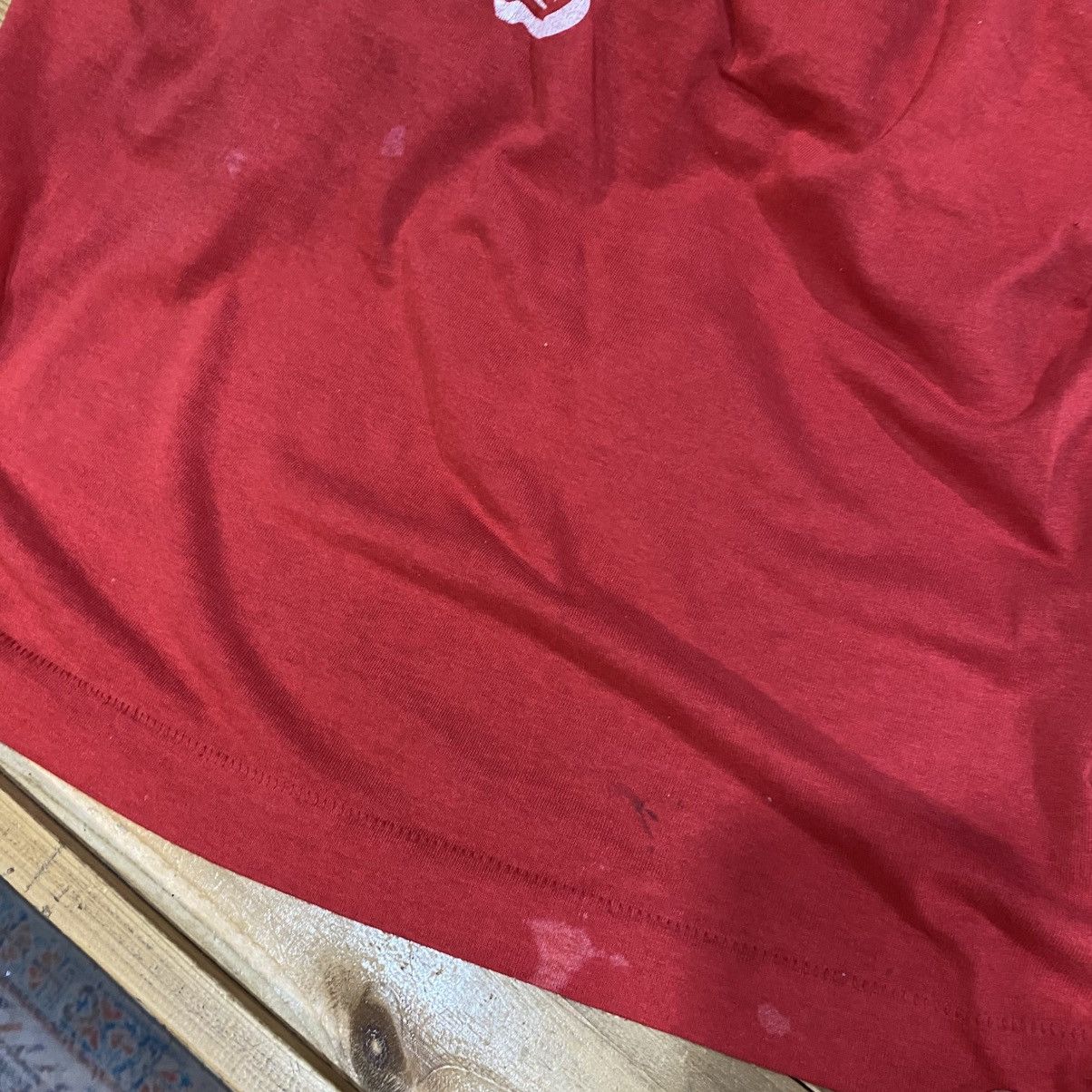 Vintage VINTAGE NOTHING BUT THE.. BLOOD OF JESUS TEE Size US XXL / EU 58 / 5 - 6 Thumbnail