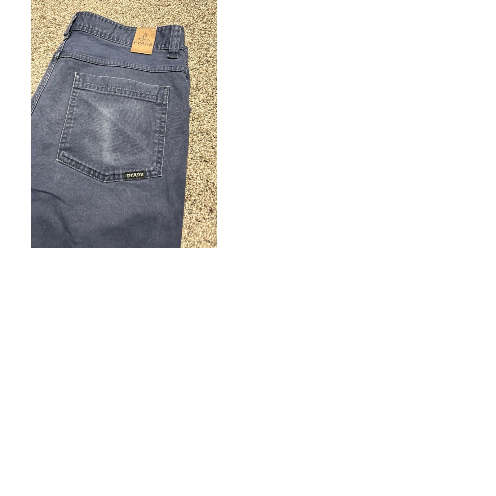 Prana prAna Pants Mens 33x32 Blue Slim Fit Stretch Shirt Hoodie Hat etc Size US 33 - 9 Thumbnail
