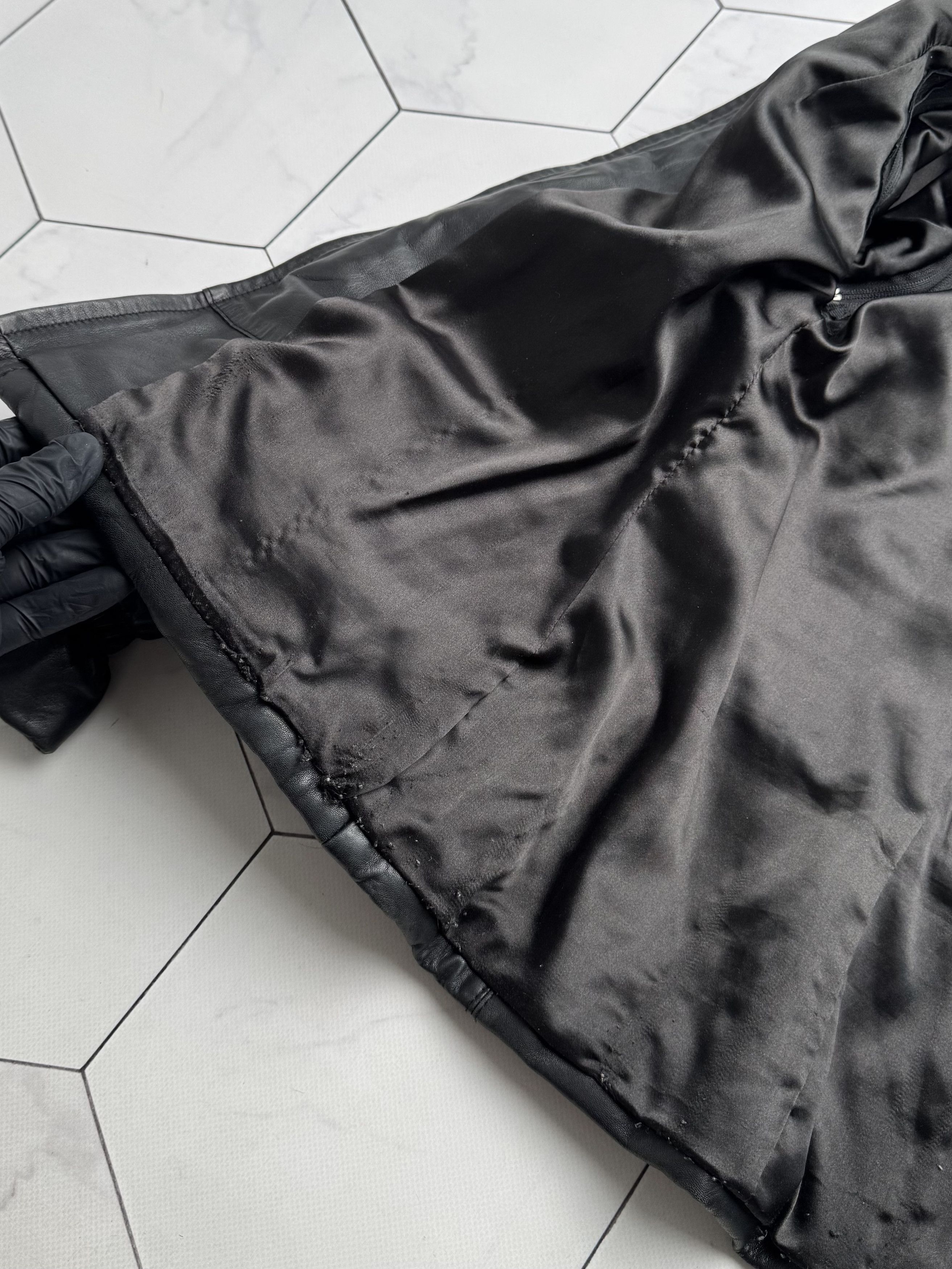 Vintage Vintage Real Lambskin Jacket With Real Fur Details E2D15 Size XS / US 0-2 / IT 36-38 - 16 Thumbnail