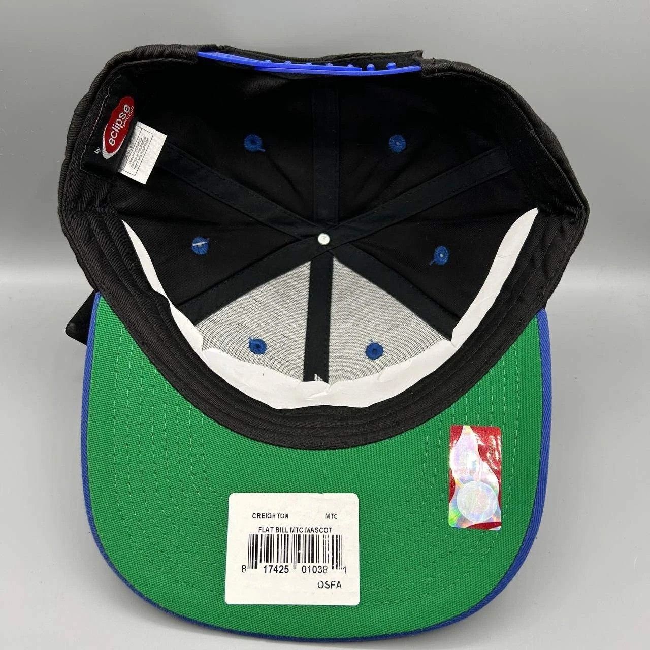 Other Vintage Creighton Jays Hat Men NCAA Eclipse Snap Back Cotton Size ONE SIZE - 2 Thumbnail