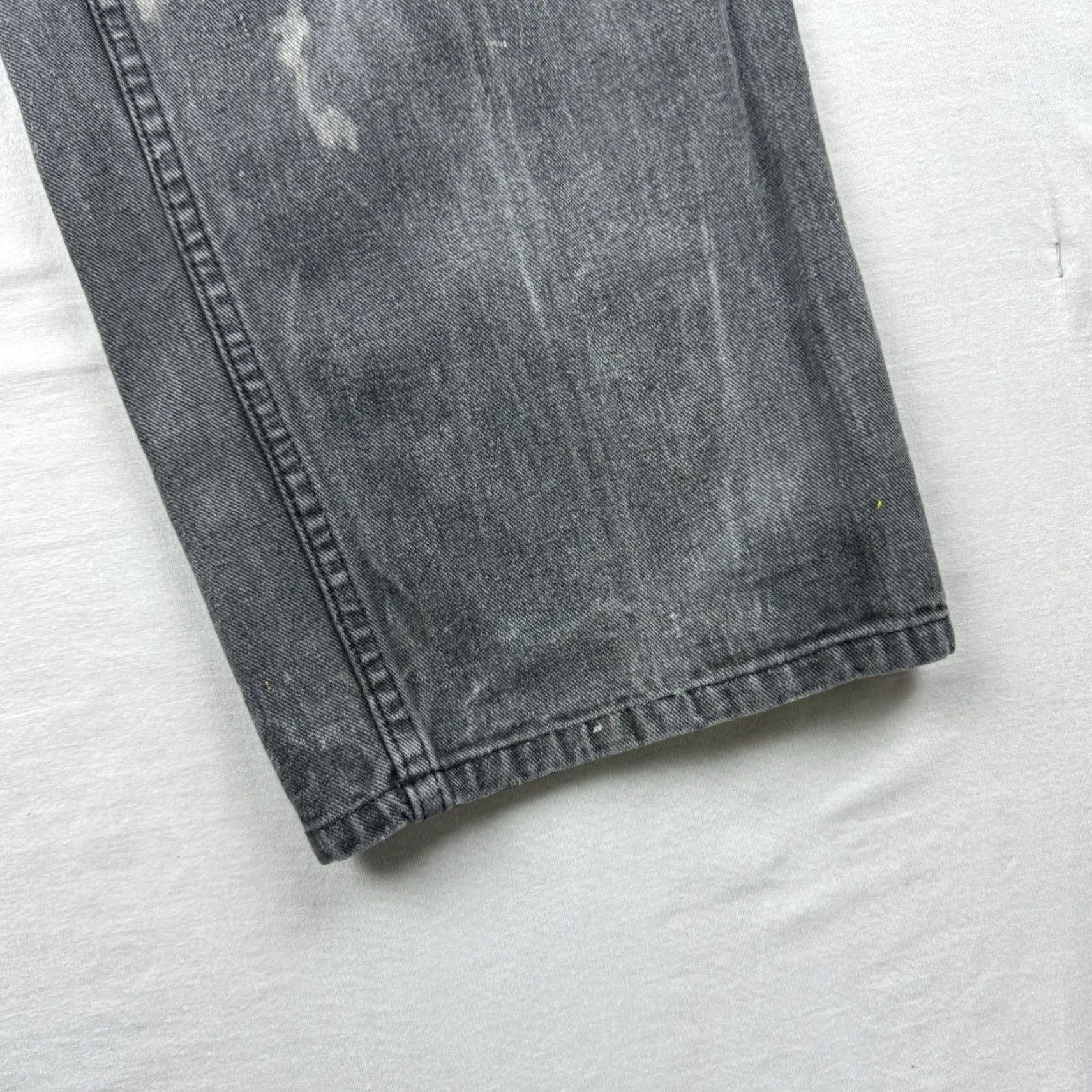 Vintage VINTAGE Body Machine Jeans Relaxed Fit Adult 33x32 Black Grunge 90s Y2K Punk Mens Size US 33 - 4 Thumbnail