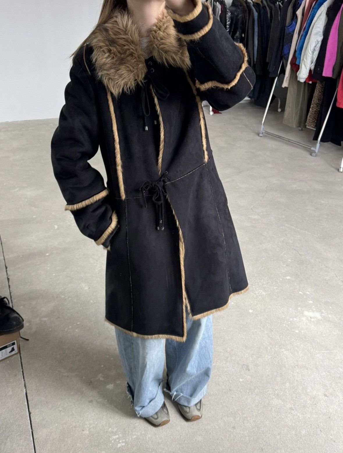 Balmain Vintage Balmain Sheepskin afgan penny lane coat Size S / US 4 / IT 40 - 3 Thumbnail