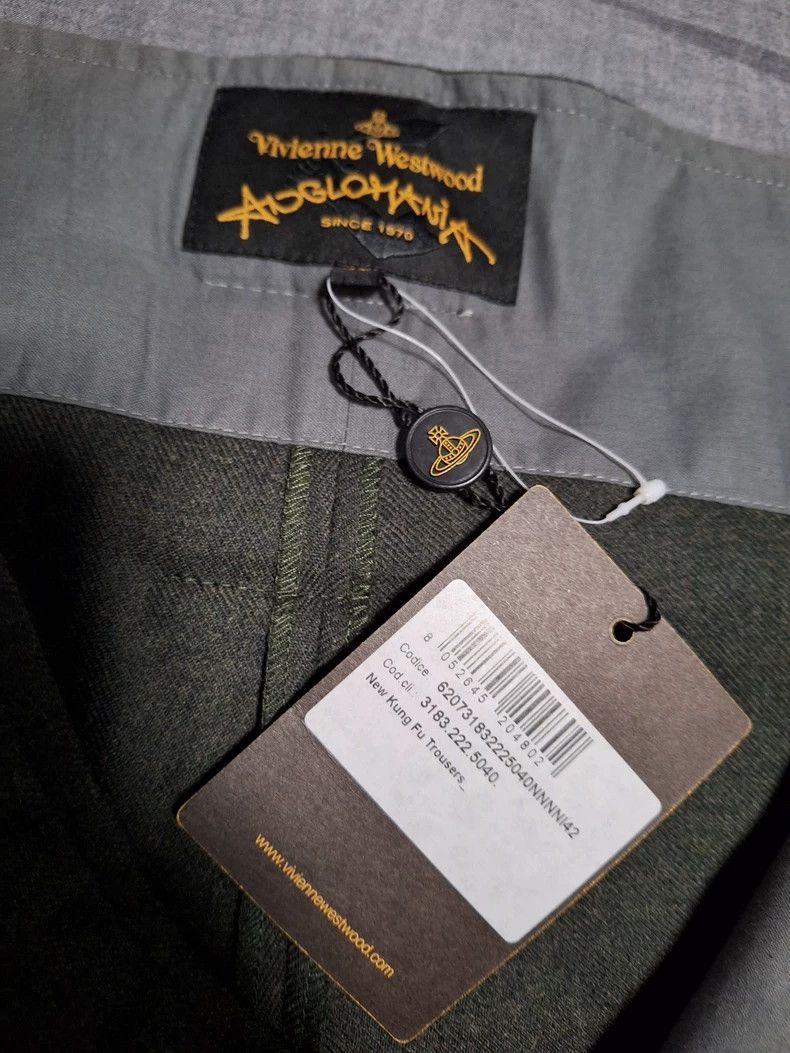 Vivienne Westwood Vivienne Westwood Dark green trousers Size 27" / US 4 / IT 40 - 6 Thumbnail