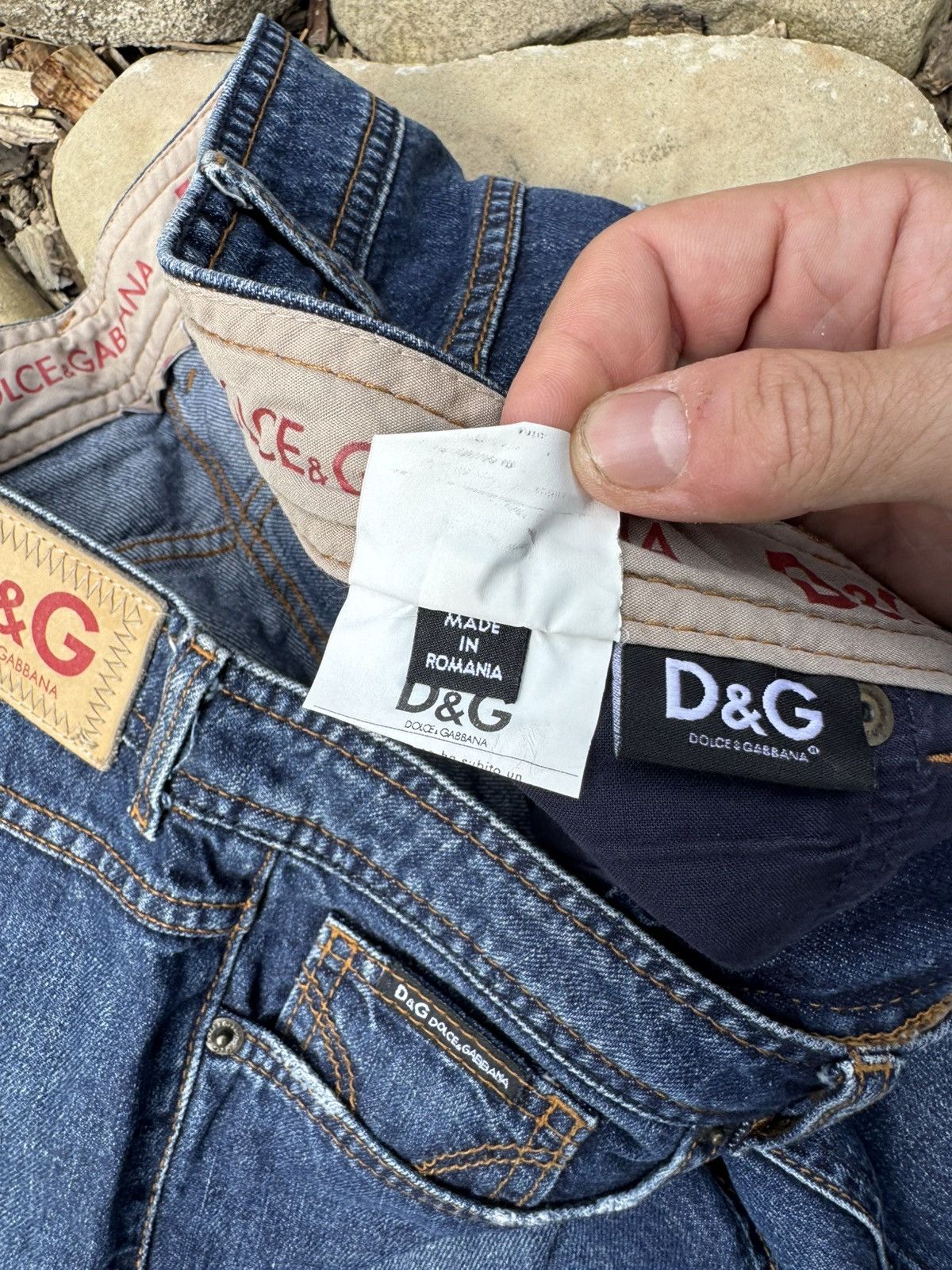 Dolce & Gabbana Vintage Dolce Gabbana Distressed Y2k Pants Size 31" - 15 Thumbnail