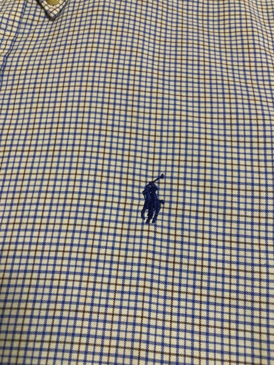 Polo Ralph Lauren VINTAGE Ralph Lauren Checkered Shirt Adult Size US L / EU 52-54 / 3 - 6 Thumbnail