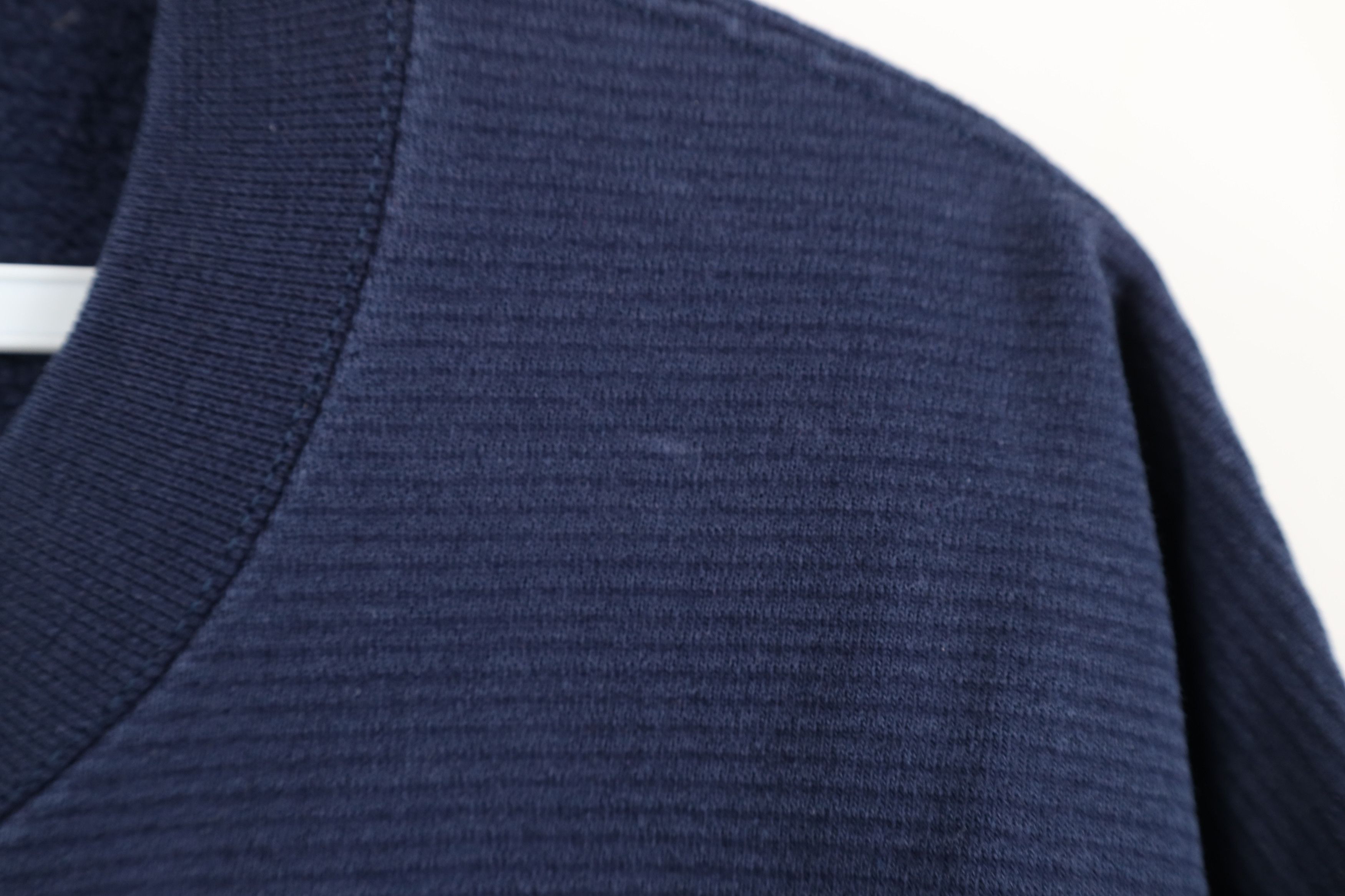 Vintage Vintage 90s Knit St Joseph Crewneck Sweatshirt Blue USA Size US XL / EU 56 / 4 - 5 Thumbnail