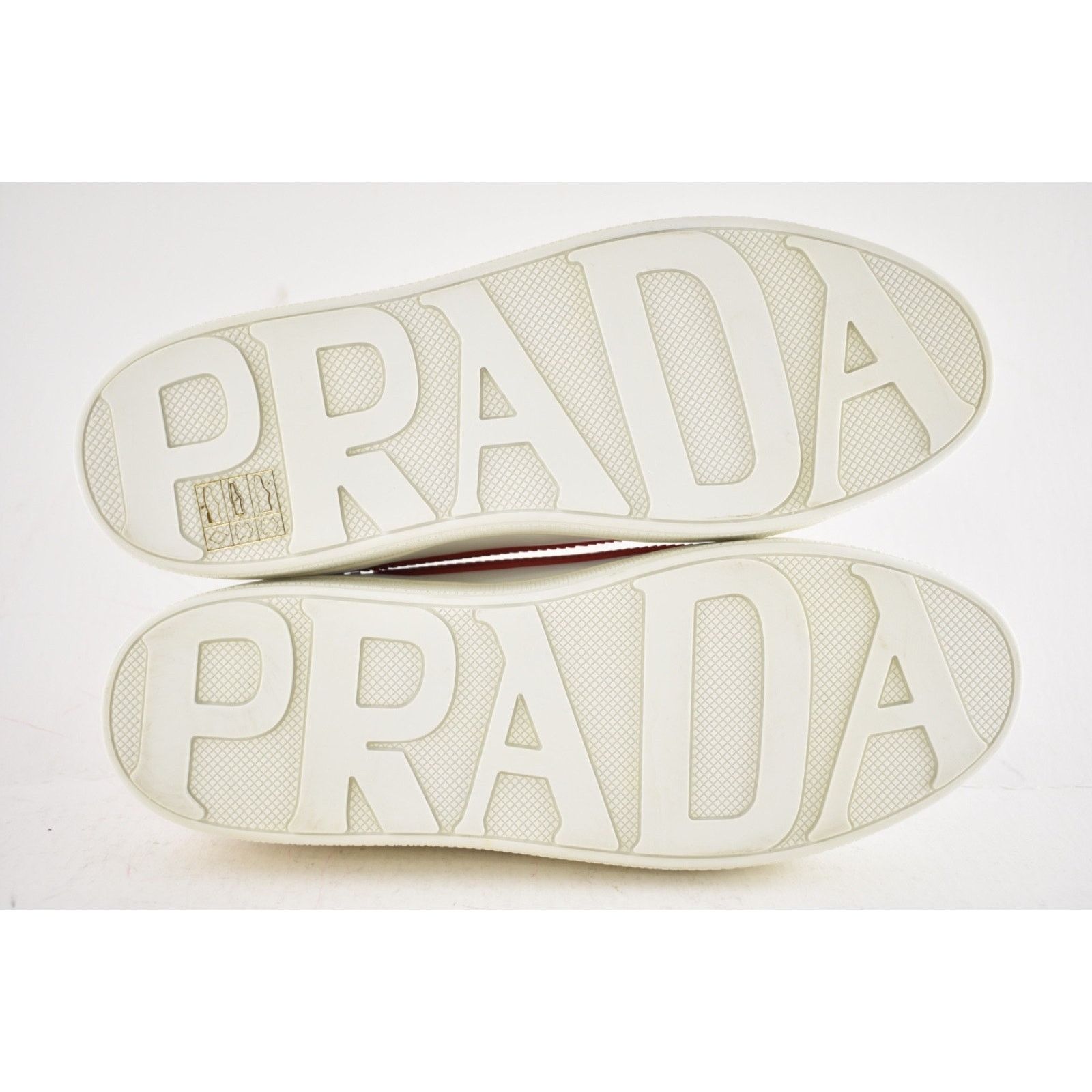 Prada Prada Band Logo Lace Up Tie Flat Low Top Sneaker 36.5 Size US 6.5 / IT 36.5 - 18 Thumbnail