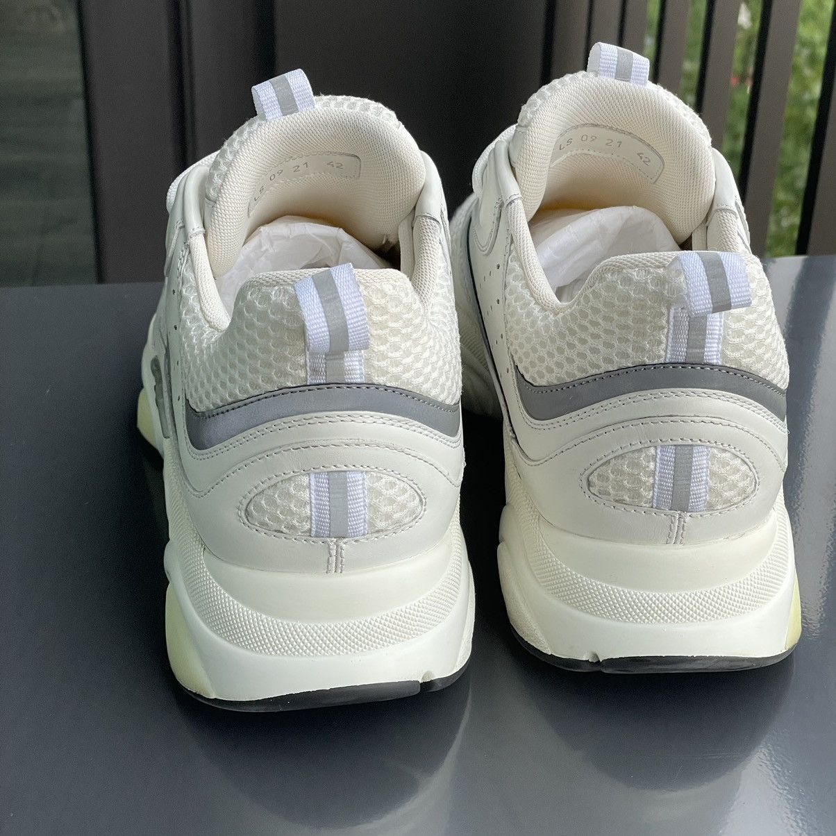 Dior Dior b22 white grey Size US 9 / EU 42 - 4 Thumbnail