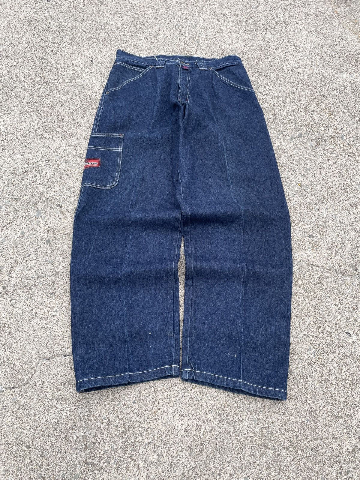 Cross Colours Y2K Cross Coloure Baggy Carpenter jeans Size US 34 / EU 50 - 2 Thumbnail