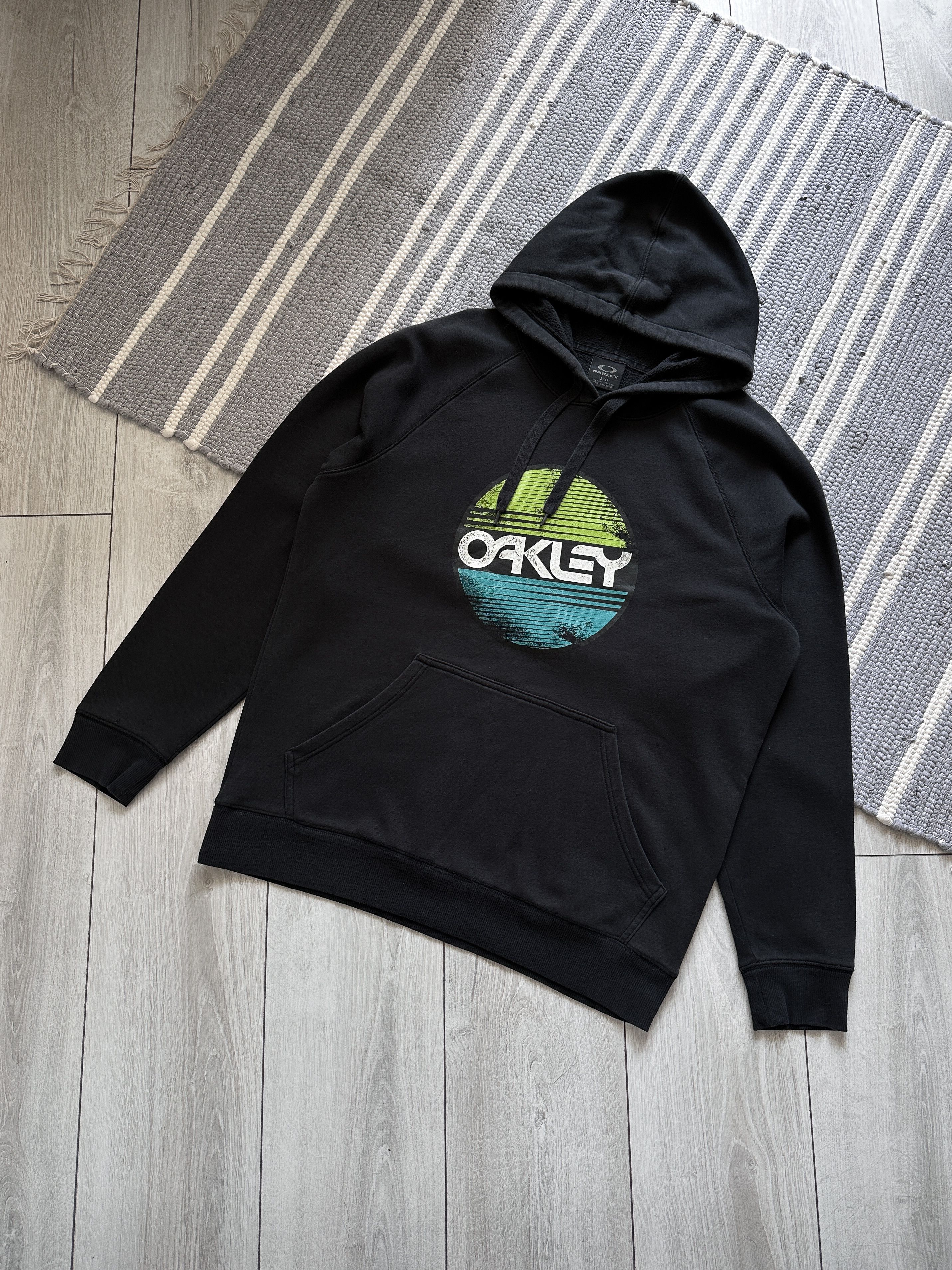 Oakley Vintage Oakley Logo Hoodie Size US L / EU 52-54 / 3 - 1 Thumbnail