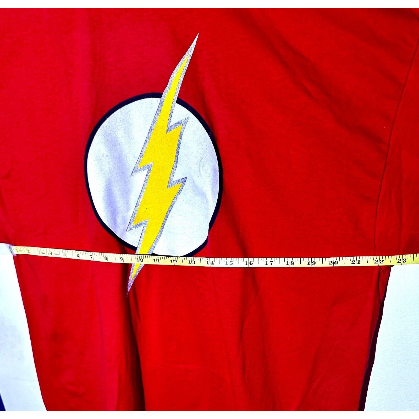 DC Comics The Flash Mens T Shirt Tshirt 2X DC Comics XXL preShrunk Size US XXL / EU 58 / 5 - 7 Thumbnail