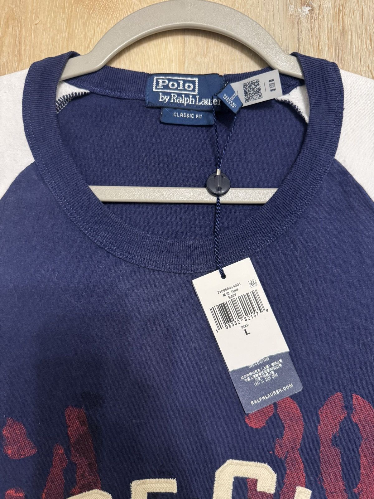 Polo Ralph Lauren Vintage Polo Ralph Lauren Surfer T-Shirt Size US L / EU 52-54 / 3 - 3 Thumbnail