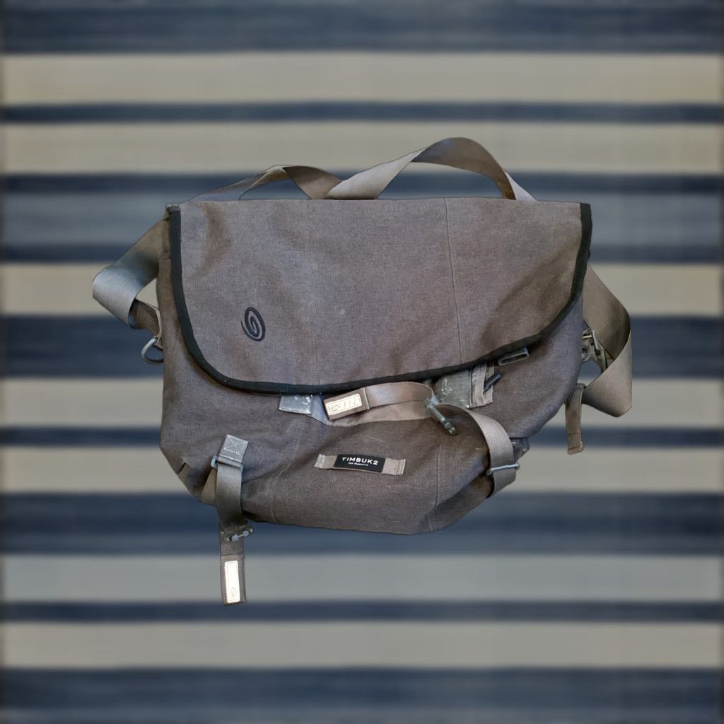 Vintage Timbuk2 Grey Messenger Bag Size L Size ONE SIZE - 1 Thumbnail
