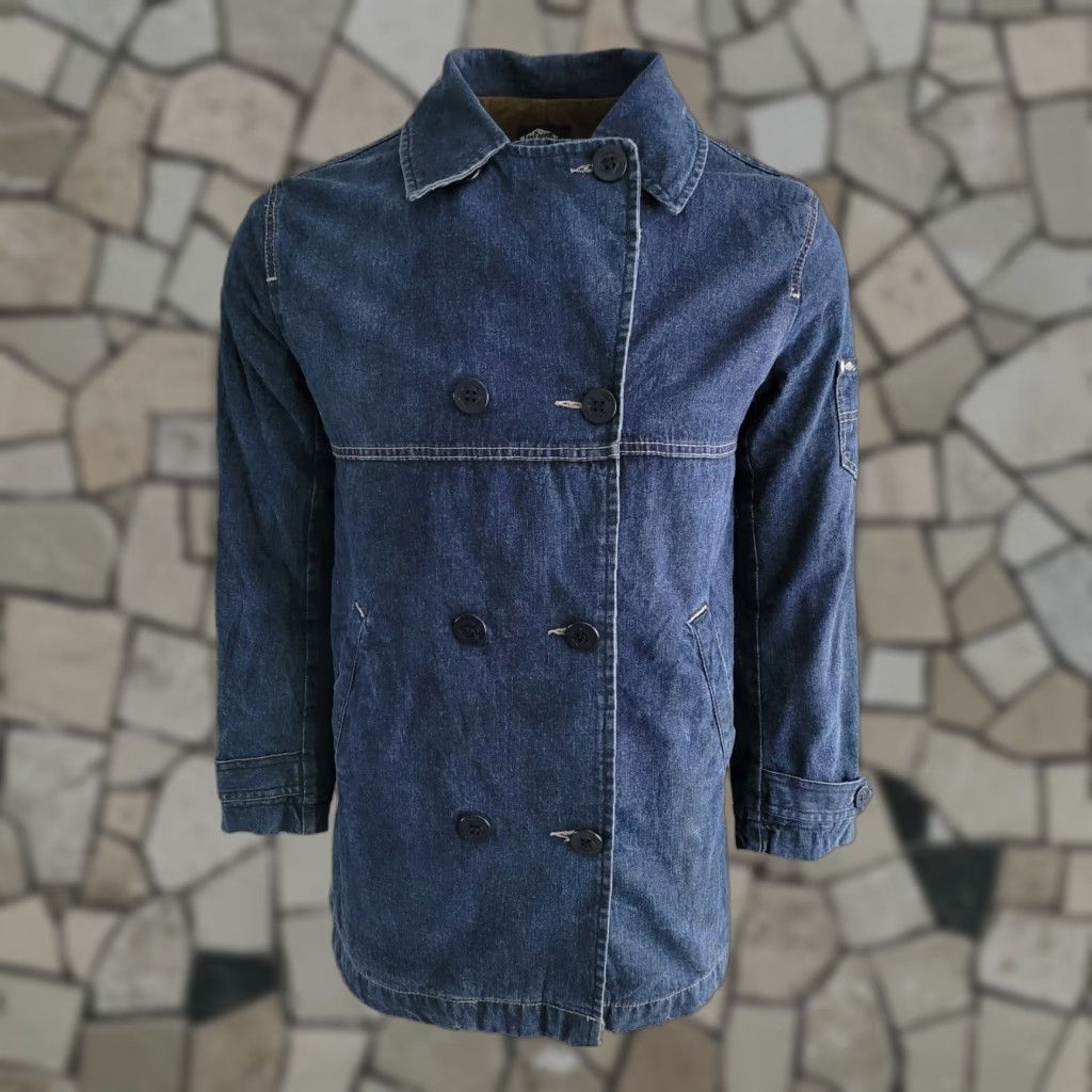 Vintage LEECooper Cotton Denim Jacket Men's S/M - Denim Jacket, Cotton, Button-Up, Regular Fit, Blue, Size M, Jacket, Mens Size US M / EU 48-50 / 2 - 1 Thumbnail