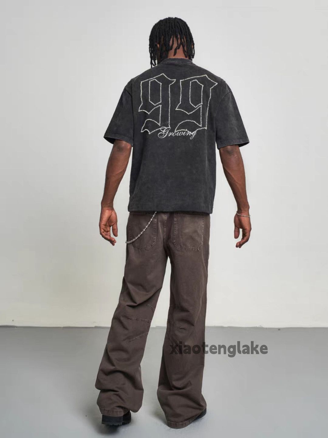 Vintage Unisex outdoor utility loose baggy hiphop cargo pants Size US 32 / EU 48 - 6 Thumbnail