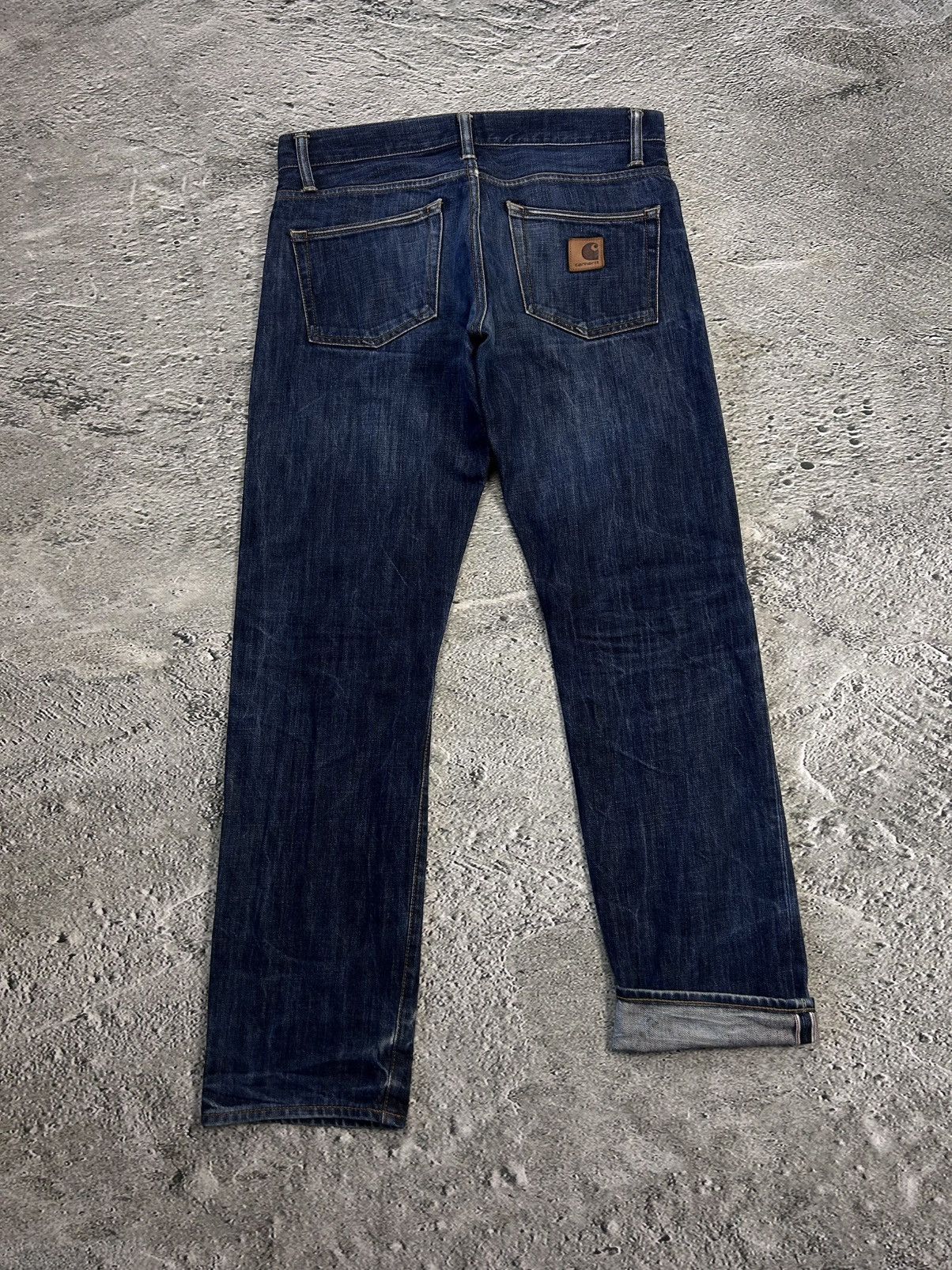 Carhartt × Vintage Carhartt Selvedge denim pants workwear klondike pants jeans Size US 31 - 1 Thumbnail