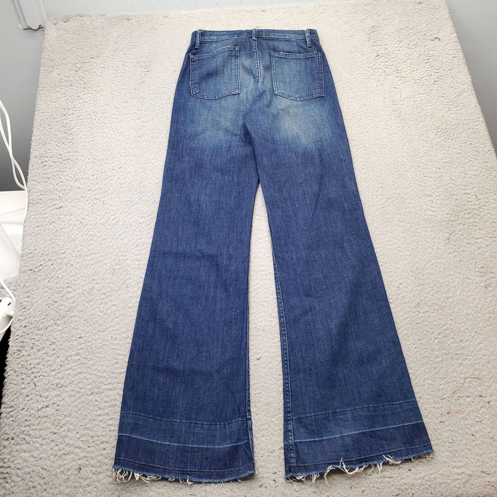 Vintage Denim & Supply Ralph Lauren Jeans Womens 25 Blue 5-Pocket Design Flare Denim Jeans Vintage: No? Size 42" / US 20 - 2 Thumbnail