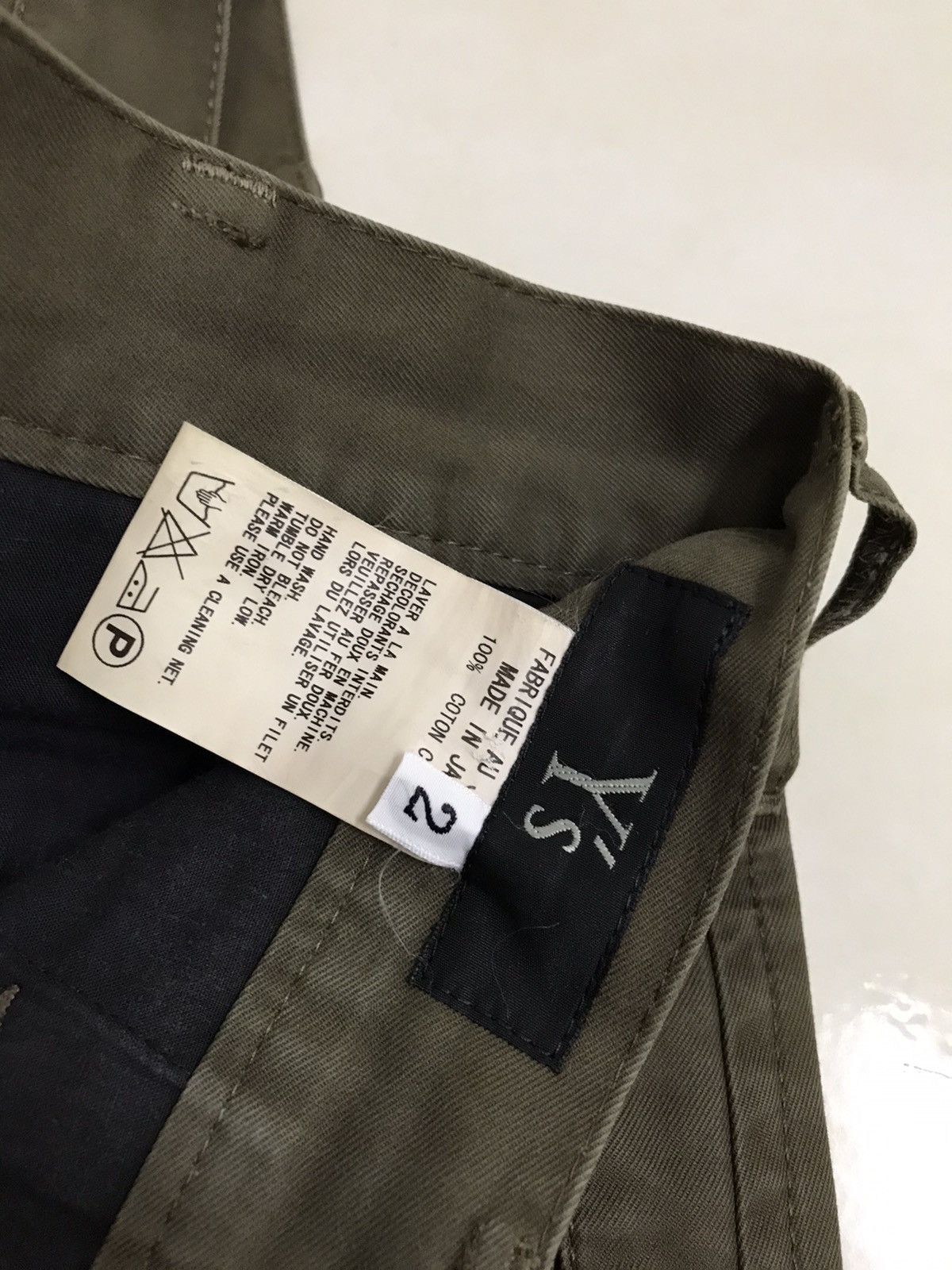 Yohji Yamamoto Yohji Yamamoto Olive Military Pants Size US 30 / EU 46 - 7 Thumbnail