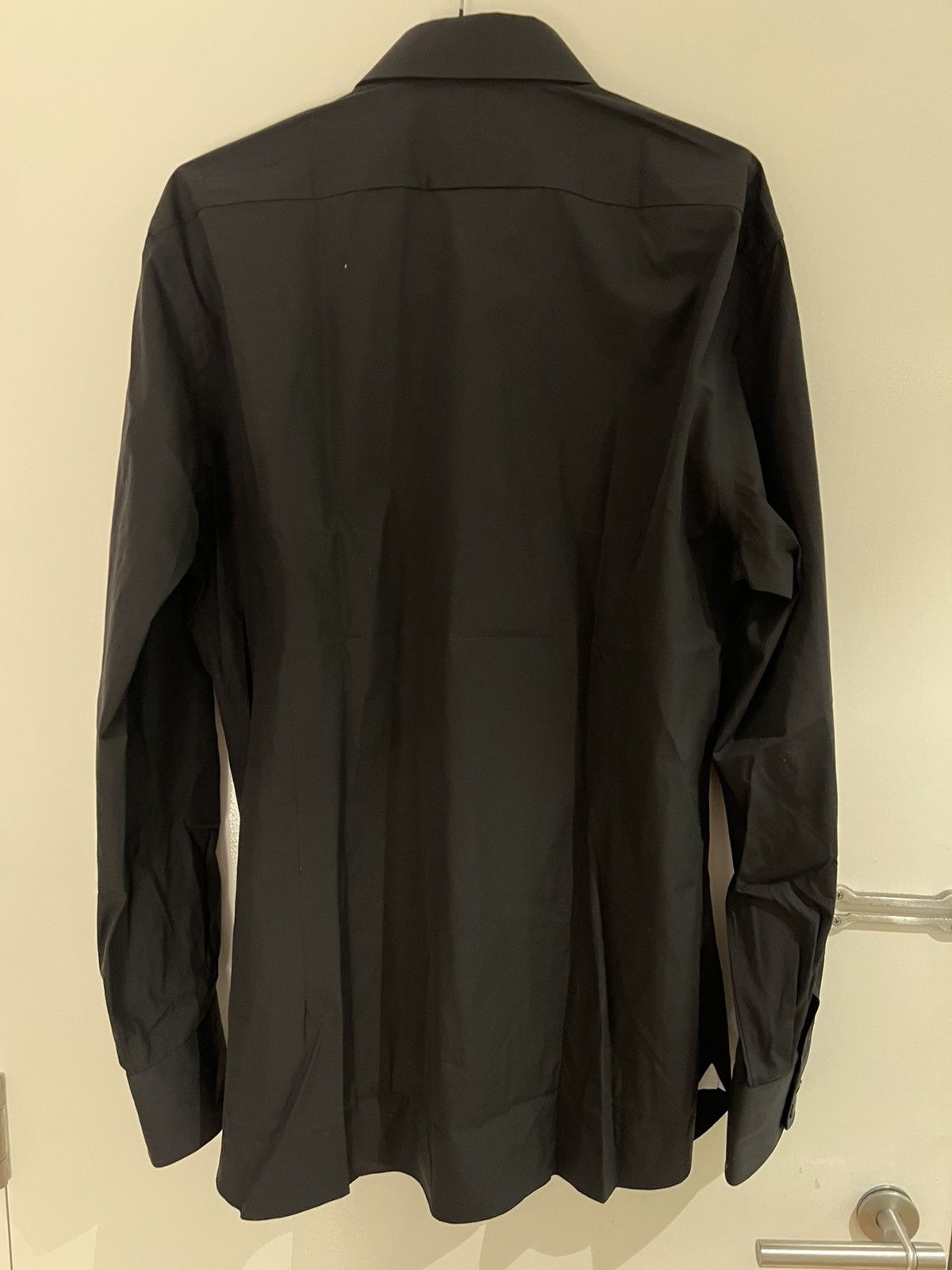 Tom Ford TOM FORD Black Dress Shirt Size 17 43 Long Sleeves Cotton Size US L / EU 52-54 / 3 - 6 Thumbnail