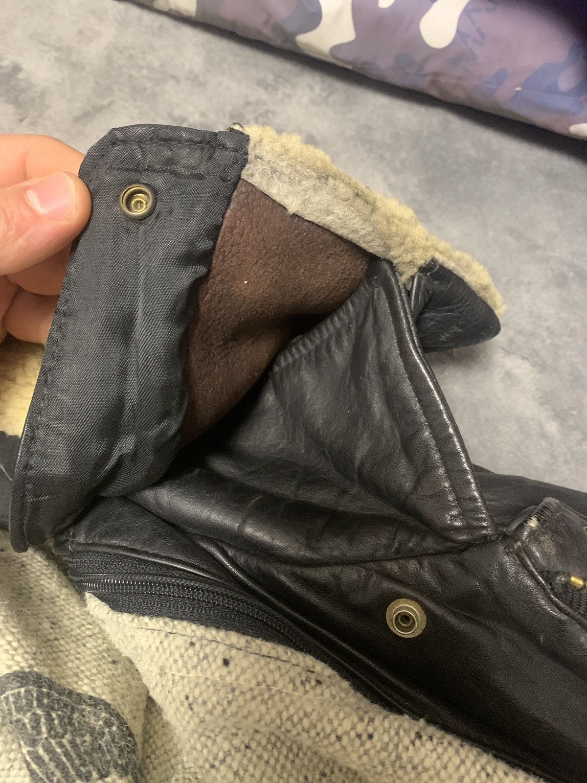 Big Star × If Six Was Nine × Vintage Vintage Aviator Leather Bomber Big Star U.S Army Air Force 8 Size US L / EU 52-54 / 3 - 15 Thumbnail