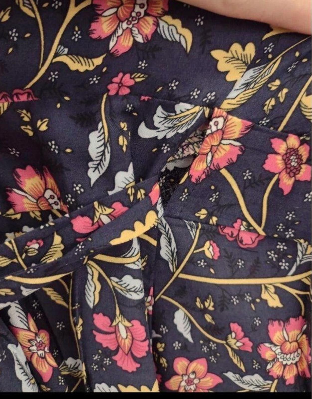 Designer Temofon Women's Wrap Dress Size Large Size L / US 10 / IT 46 - 10 Thumbnail