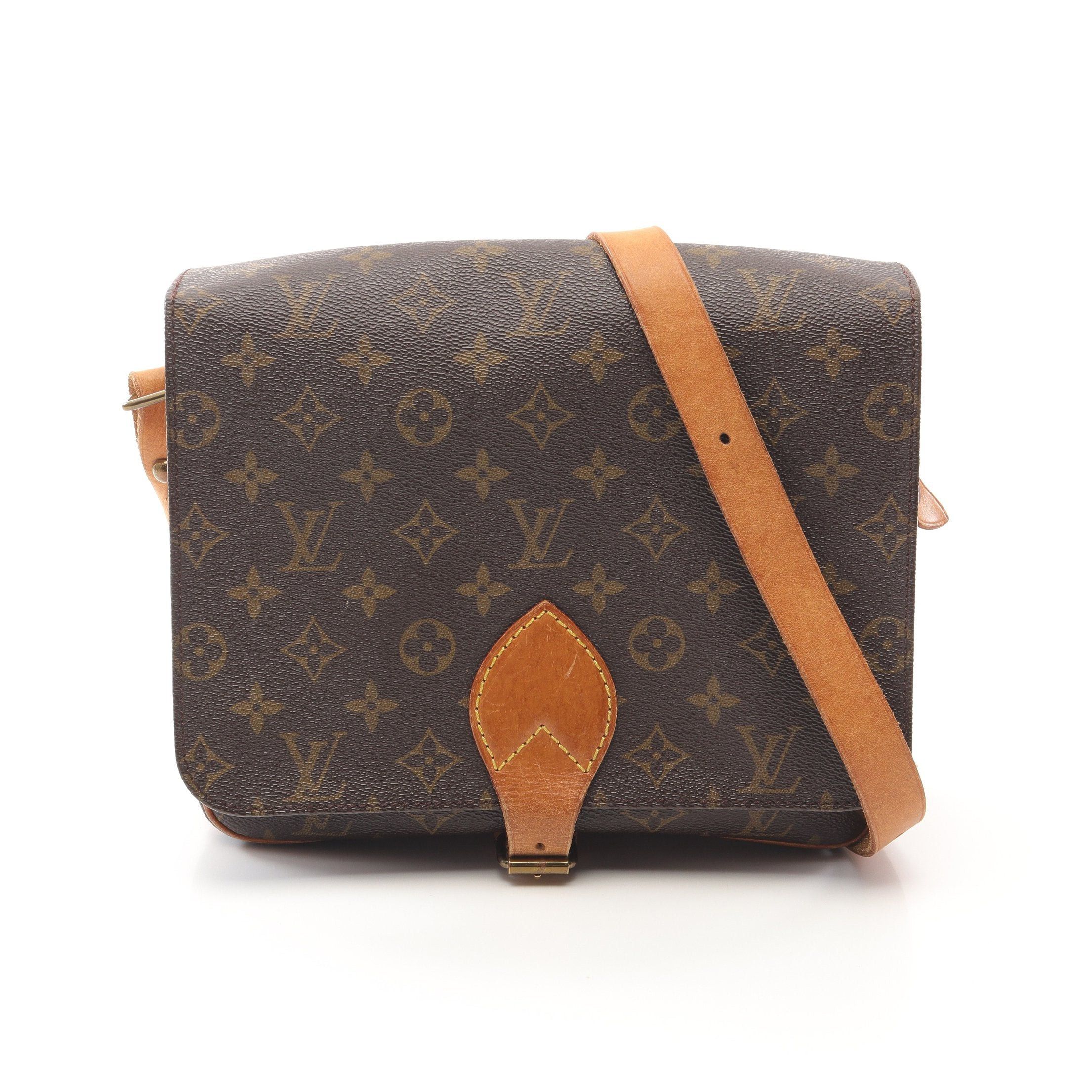 Louis Vuitton Louis Vuitton Cartesier Gm Monogram Shoulder Bag Leather Brown Size ONE SIZE - 1 Thumbnail