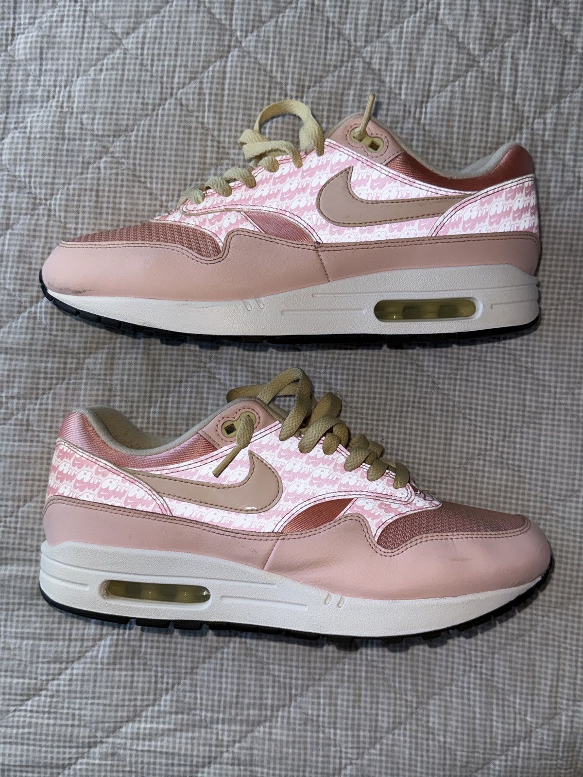 Nike Nike Air Max 1 ‘ Strawberry Lemonade ’ Size US 9 / EU 42 - 1 Thumbnail
