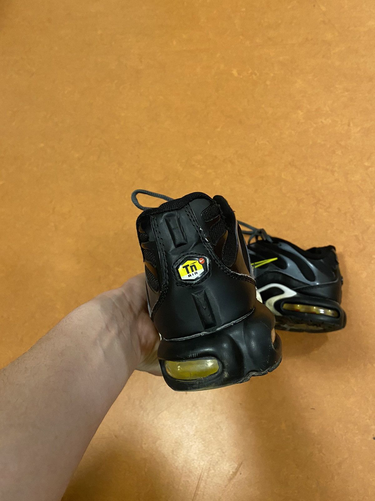 Nike × Vintage Vintage Nike Tn Air Max Plus Black Active Size US 10 / EU 43 - 4 Thumbnail