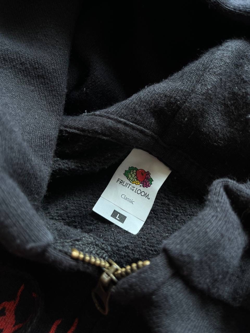 Slayer Vintage Slayer Overprint Eagle Boxy Zip Hoodie Y2K L Size US L / EU 52-54 / 3 - 7 Thumbnail