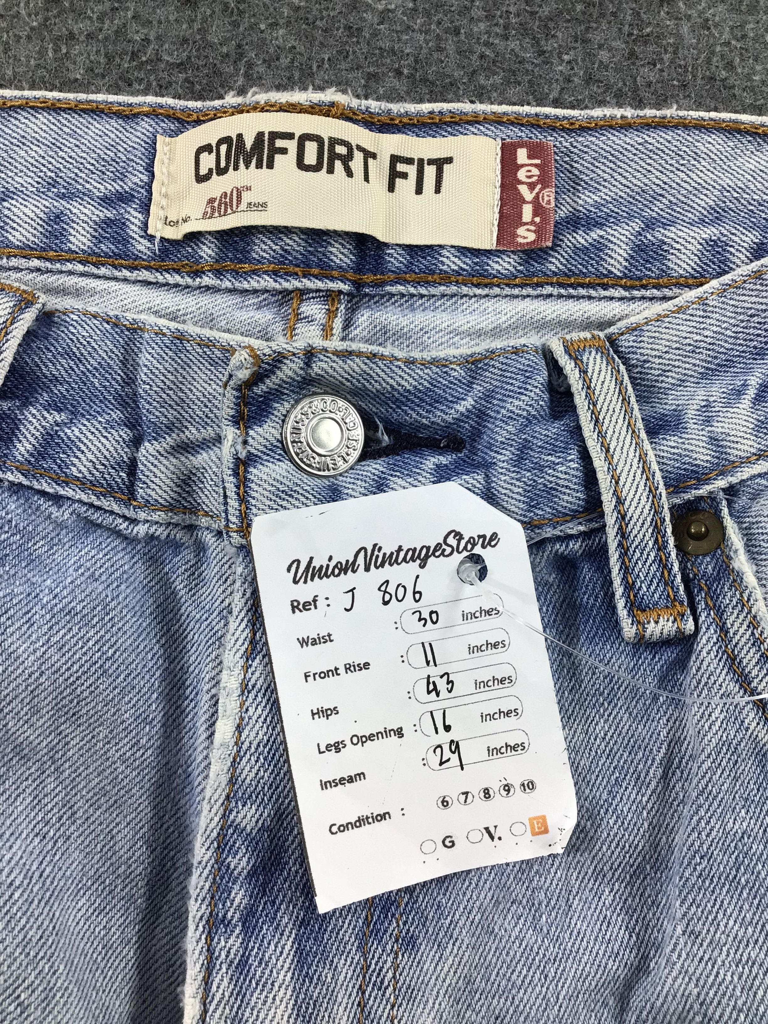 Levi's Vintage Levis 560 Jeans Distressed-J806 Size US 32 / EU 48 - 14 Thumbnail
