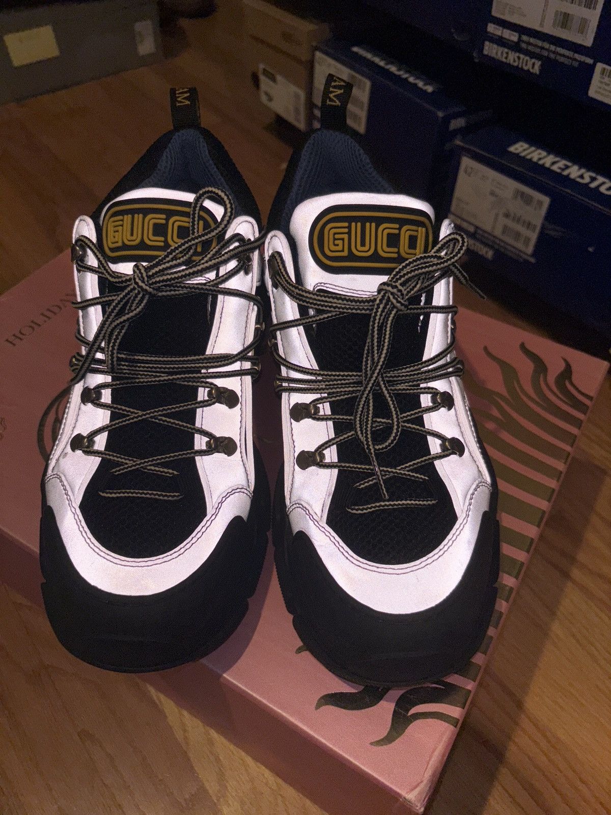 Gucci Gucci reflective flashtrack size 9 special edition box 2018 Size US 9 / EU 42 - 3 Thumbnail
