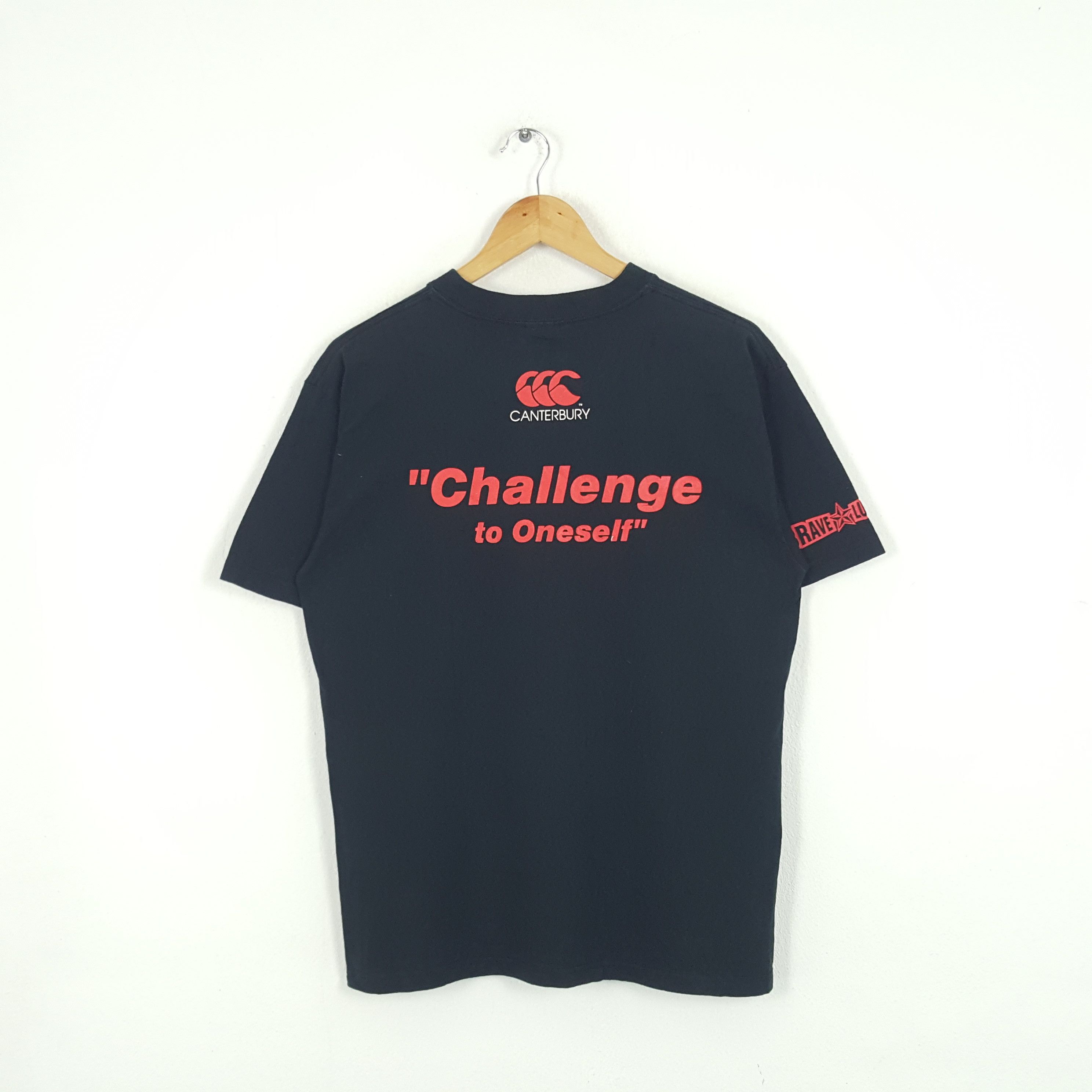 Canterbury of New Zealand × Vintage Vintage Brave Lupus Canterbury of New Zealand Rugby Tshirt Size US M / EU 48-50 / 2 - 3 Thumbnail