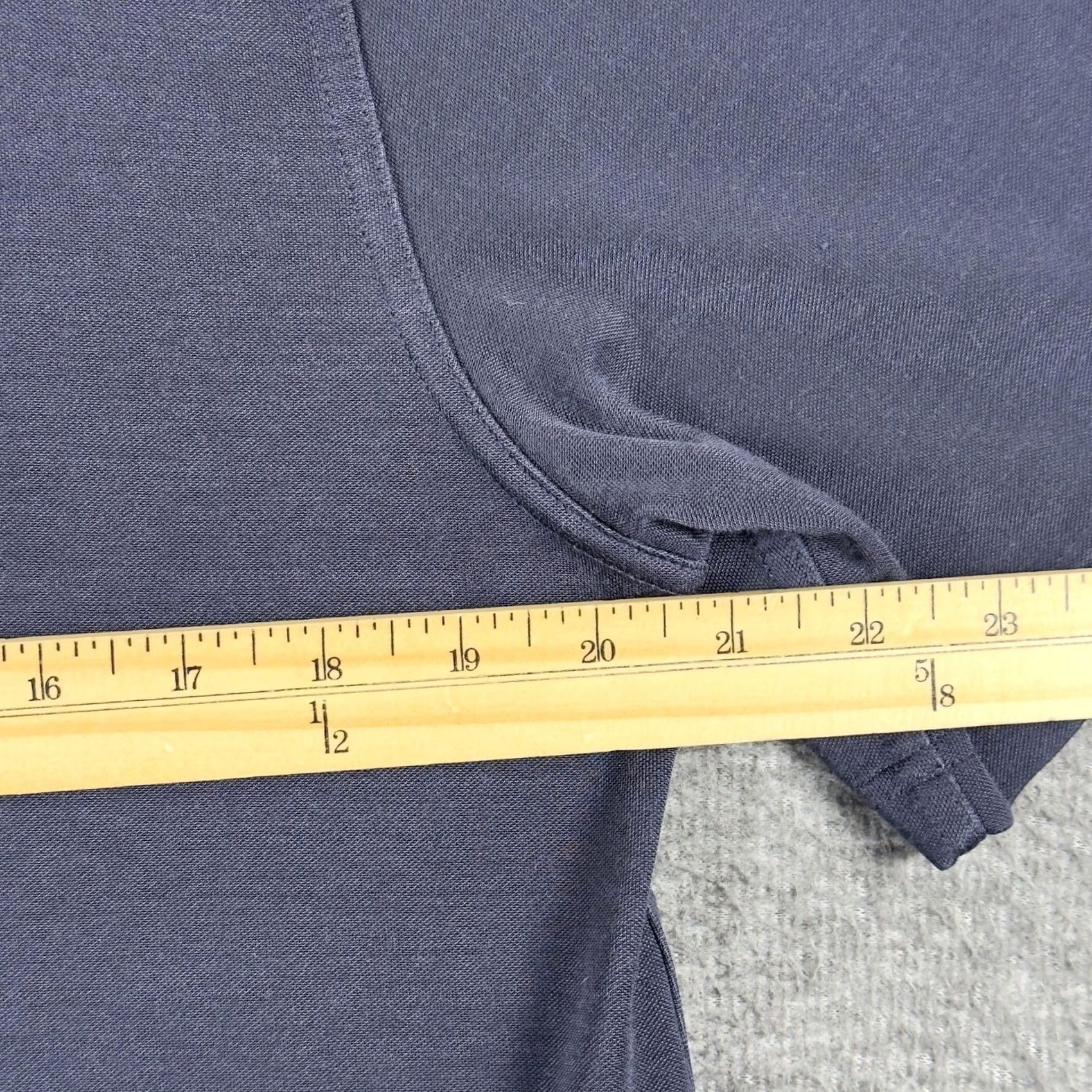 Rag & Bone Rag & Bone Shirt Mens Small Blue Solid Short Sleeve Button Up Stretch Jersey Size US S / EU 44-46 / 1 - 7 Thumbnail